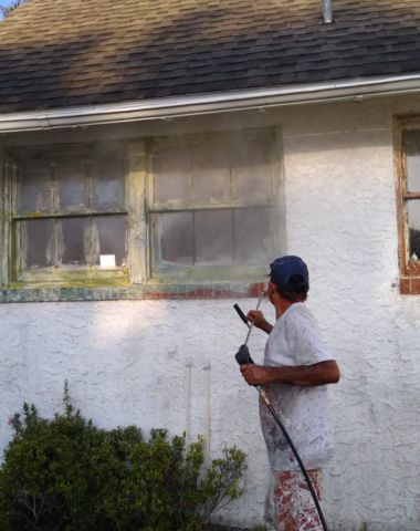 pressure washing
